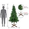 Northlight 6.5' Royal Alpine Artificial Christmas Tree - Unlit, Green, Polyvinyl Chloride view 2