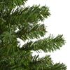 Northlight 7.5' Canadian Pine Slim Artificial Christmas Wall Tree - Unlit view 2