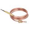 Jectse 900mm Universal Thermocouple, Gas Stove Thermocouple, Brown, Screw Connector, Metal, 5 Contacts, Screw Mount, for Induction Cooker, Gas Stove, Heating Device view 2