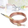 Jectse 900mm Universal Thermocouple, Gas Stove Thermocouple, Brown, Screw Connector, Metal, 5 Contacts, Screw Mount, for Induction Cooker, Gas Stove, Heating Device view 3