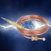 Jectse 900mm Universal Thermocouple, Gas Stove Thermocouple, Brown, Screw Connector, Metal, 5 Contacts, Screw Mount, for Induction Cooker, Gas Stove, Heating Device view 4