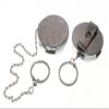 1 X RECOIL KEY RING CHROMED NP CHAIN 18" view 1