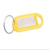 10 x Key Ring and Identity TAG Card Yellow view 1