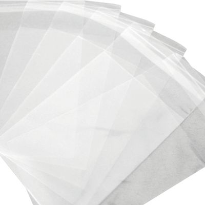 4 1/8x9 1/2-inch -1.5 Mil Resealable Polypropylene Bag