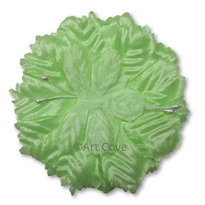 Capia Flowers Flat Carnation Capia Base for Corsages Bulk 48 Pieces 20+ Colors Available (Mint)