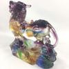 Amore Jewell Chinese Spirit Beast (Small) Fengshui Decoration Ornament Gift for Home & Office (Liuli Crystal Glass) view 2
