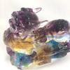 Amore Jewell Chinese Spirit Beast (Small) Fengshui Decoration Ornament Gift for Home & Office (Liuli Crystal Glass) view 4