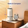 raydrop Cool Mist Humidifiers for Home Babies, 1.70 L Quiet and Small Ultrasonic Humidifier for Bedroom Nightstand, Space Saving, Auto Shut Off - (0.45 Gallon, US 110 V) view 4
