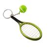 Honbay 6PCS Mini Exquisite Lightweight Tennis Racket Racquet Ball Keychains Key Rings Sport Style Split Keychains view 3