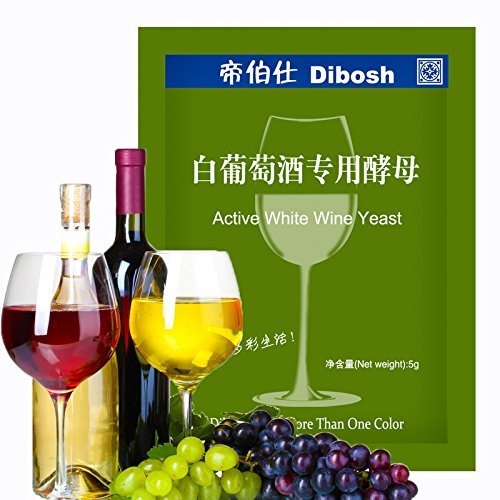3PCS 5g Active White wine yeast home-brewed wine special active dry yeast vodka beer white wine ice wine winemaking accessories