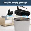 Eyliden Carpet Sweeper, Mini Size Lightweight Hand Push - No Noise, Non-Electric, Easy Manual Sweeping Only for Carpet Cleaning (Black) view 4