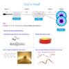 Chasing Effect WS2811 Pixels 24V SMD 5050 Waterproof LED Strip Light - 155FT (75FT/Roll + 80FT/Roll) Magic Dream Color Addressable with Bluetooth Controller and Waterproof Power Supply view 2