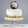 Acrylic American Bald Eagle Flag USA Patriotic Cake Topper Party Decoration for Wedding Anniversary Birthday Graduation view 4