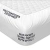 COONP Queen Mattress Topper, Extra Thick Pillowtop, Cooling and Plush Mattress Pad Cover Cotton Top Bed Topper Protector with 8-21 Inch Deep Pocket view 4