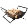 Minuteman International LCR-14 Metropolis Log Basket, Black view 2