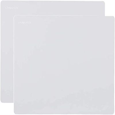 24''x20'' Extra Large Silicone Baking Mat for Dough Rolling Pastry Fondant Mat Nonstick and Nonskid Heat Resistent, Countertop Protector, Dining Table Mat and Placemat (Extra Large Gray 2 Pack)
