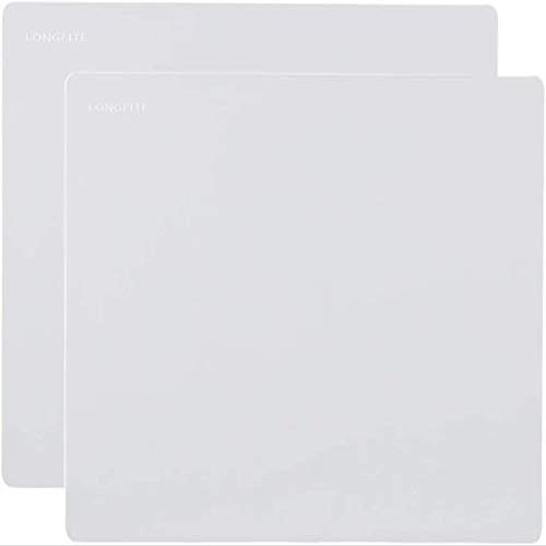 24''x20'' Extra Large Silicone Baking Mat for Dough Rolling Pastry Fondant Mat Nonstick and Nonskid Heat Resistent, Countertop Protector, Dining Table Mat and Placemat (Extra Large Gray 2 Pack)