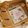 Efivs Arts 200pcs 5.5x5.5in Thank You Candy Bags Individual Cookie Wrappers view 2