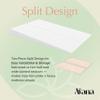 Avana Mattress Elevator 5-Inch - Gentle Incline Under Mattress Support - Riser for Snoring, Acid Reflux, and Sinus Relief, Twin view 3