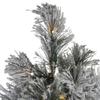 4.5' Pre-Lit LED Black Spruce Artificial Christmas Tree - Clear Lights view 3