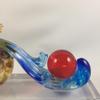 Amore Jewell Auspicious Dragon Ru-Yi with red Ball Fengshui Decoration Ornament Gift for Home & Office (Liuli Crystal Glass) view 3