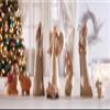 Avalon Gallery Nativity Sets for Christmas - Crafted Rustic Carved Nativity Scene, 10-Inch Scale, 8-Piece view 2
