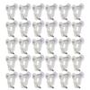 MroMax Curtain Track Rollers Plastic Twin Wheeled Carriers Drapery Rail Sliding Glider for Windows Shower Curtain Tracks 0.47" Dia, 50 Pcs view 1