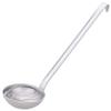 2 In 1 Stainless Steel Round Long Handle Soup Ladles Hot Pot Soup Spoon Strainer Kitchen Cookware view 1