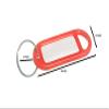 10 x Key Ring and Identity Card TAG RED view 2