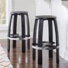 Powell Wade Swivel Barstool - Dark Rustic Brown view 2