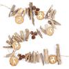 Package of 1 Winter Woodland Deer Garland for Home and Holiday Decorating and Crafting view 1