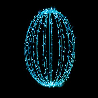 Queens of Christmas LED Sphere, 32", Teal
