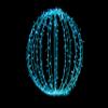 Queens of Christmas LED Sphere, 32", Teal view 1