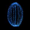 Queens of Christmas LED Sphere, 32", Blue view 1