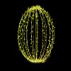 Queens of Christmas LED Sphere, 32", Yellow view 1