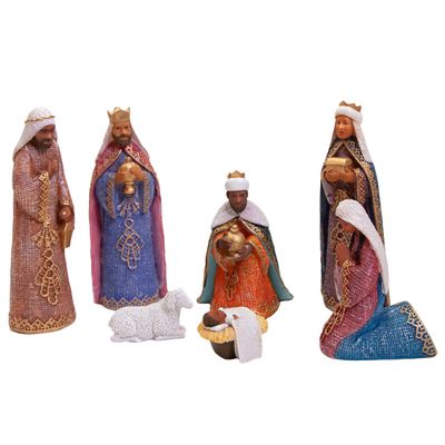 African American Expressions  Black Nativity Set  African American Nativity Scene Figurines for Christmas Decor  Indoor Holiday Display Featuring Mary, Joseph, and Baby Jesus  Faith Family Love