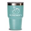 Alzheimers Gifts Fuck Alzheimer's Tumbler Gifts for Alzheimers Patients Alzheimers Awareness Gifts Coffee Mug Tea Cup Gift for Someone With Alzheimers view 1