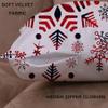 WILPROO Red and Black Buffalo Plaid Pillow Covers 18x18 Set of 4 Merry Christmas Deer Snowflake Pine Tree Castle Forest Velvet Square Throw Pillow Cases Decorative Cushion Pillowcase Sofa 18x18 Inches view 4