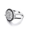 Bansriracha Flower 925 Sterling Silver Fine Jewelry Trendy Engagement Bague Femme for Women Wedding Rings (9) view 2