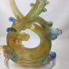 Amore Jewell New Dragon Talent Large with Base Fengshui Decoration Ornament Gift for Home & Office (Liuli Crystal Glass) view 3