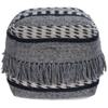 Butler Specialty Brynn Square Pouffe in Gray view 3