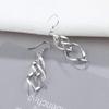 Bansriracha 925 Sterling Silver Twisted Tassel Drop Earrings for Women Double Layers Dangle Earrings Trendy Fine Jewelry Gift view 3