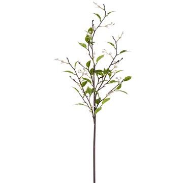 Arcadia Silk Plantation 45" Bead Leaf Spray Green Pearl (Pack of 12)