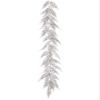 6' Glittered Fern Garland Silver Gold (Pack of 6) view 1
