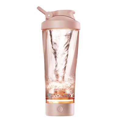 VOLTRX Premium Electric Protein Shaker Bottle, Made with Tritan - BPA Free - 24 oz Vortex Portable Mixer Cup/USB Rechargeable Shaker Cups for Protein Shakes