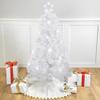 Pre-Lit Medium Color Changing Fiber Optic Artificial Christmas Tree - 4' - White view 2