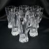 Czech Crystal Glass Coffee Tea set of 6 cups, Clear Crystal Glass 5oz /150 ml, Modern Cups, Bohemia, Home decor, view 1