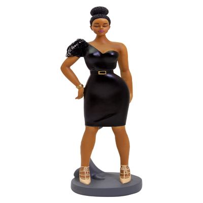 African American Expressions for Mom, Fearless Sister Friends Figurine, 2.75 x 9.5, FSF-01
