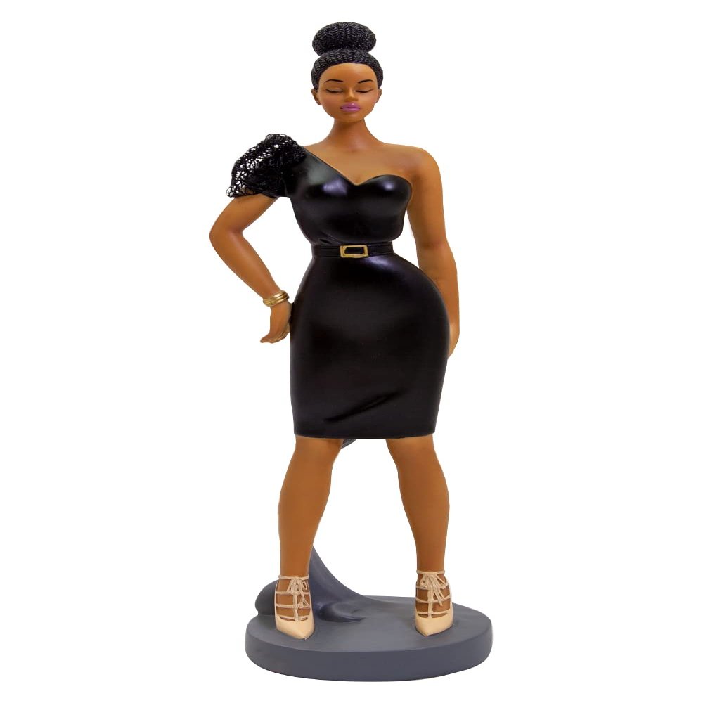 African American Expressions for Mom, Fearless Sister Friends Figurine, 2.75 x 9.5, FSF-01