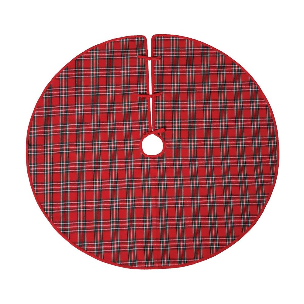 C&F Home 54", Arlington Plaid Tree Skirt